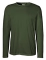 Heren T-shirt Neutral Long Sleeve Military Green